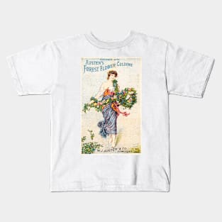 Austen's Forest Flower Cologne 1870–1900 Kids T-Shirt